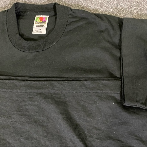 Vintage Classic Blank Fruit Of The Loom Best T-Shirt Single Stitched Size Large - Picture 3 of 9